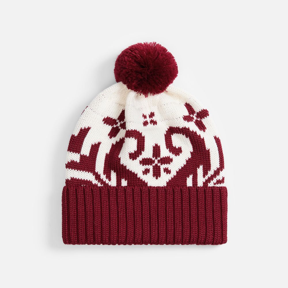 Шапка Wintertude, красная с белым в Пензе