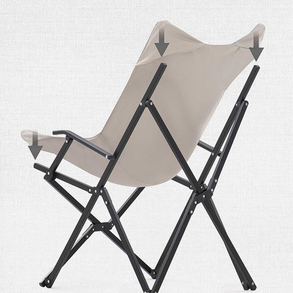 Кресло складное Armrest, черное в Пензе